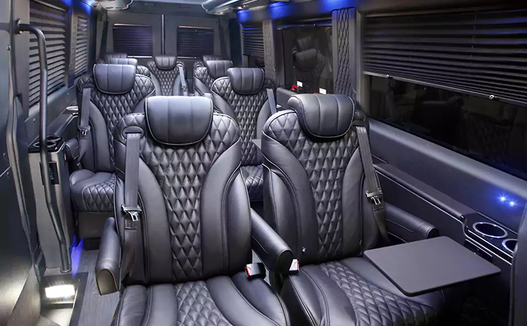 StarTrans 14-Seater Mercedes Sprinter Passenger Van Hire Toronto