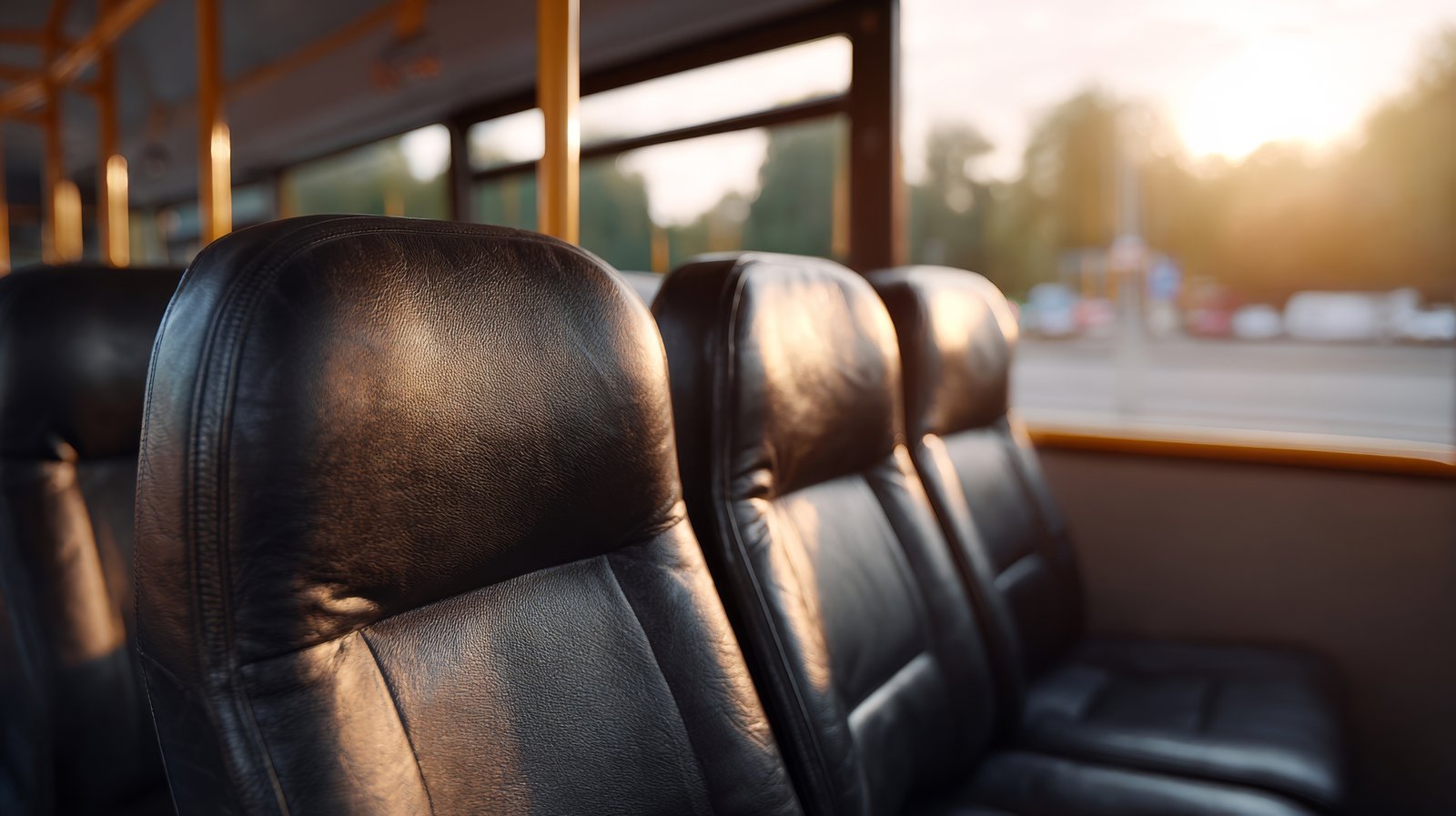 Interior of a luxury bus representing why more groups choose charter buses for travel